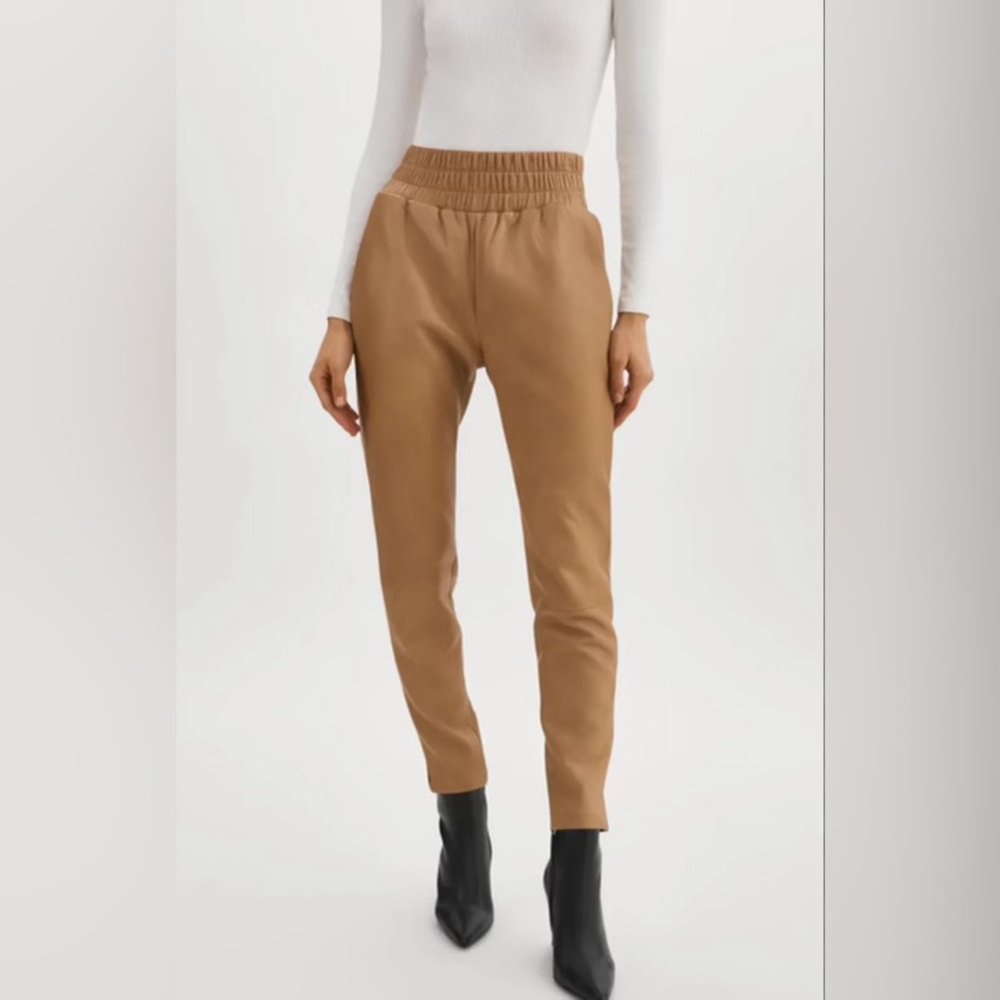 Lamarque Leather Joggers